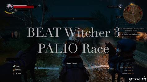 witcher 3 palio|How to beat the Palio race : r/Witcher3 .